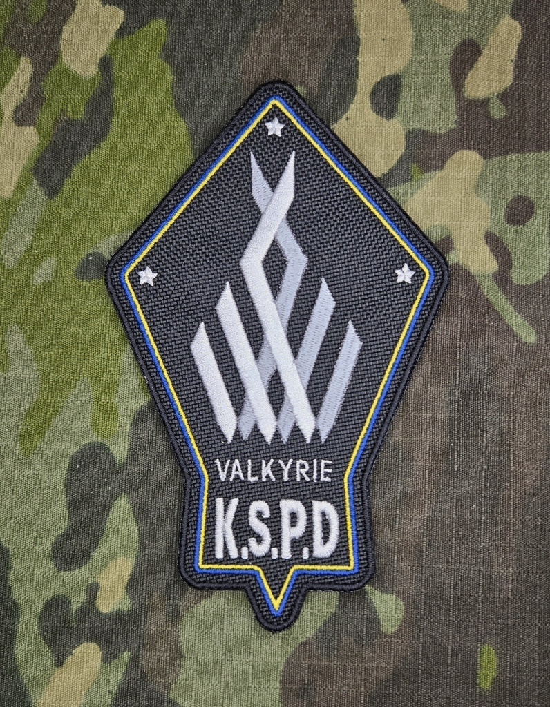 KSPD 鏃型パッチ（ベルクロ付）