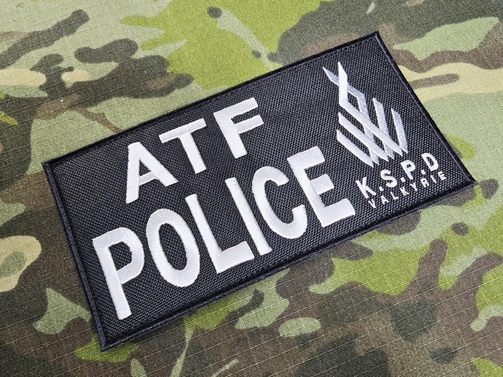 KSPD ATF フロントパネルパッチ(165xx87mm)