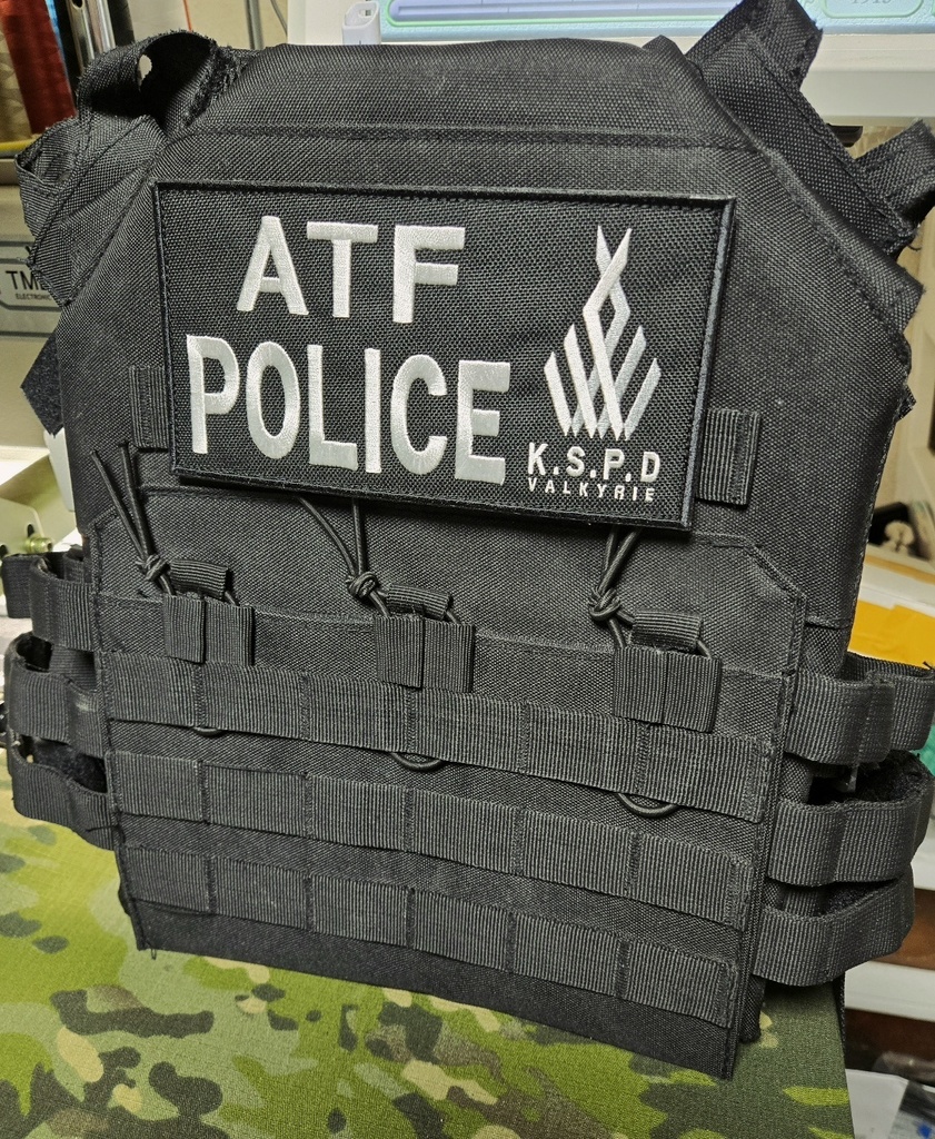 KSPD ATF フロントパネルパッチ(165xx87mm)