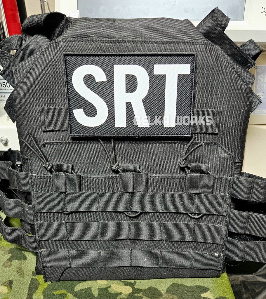 【DTF】SRT パッチ(135mm/ベルクロ付)
