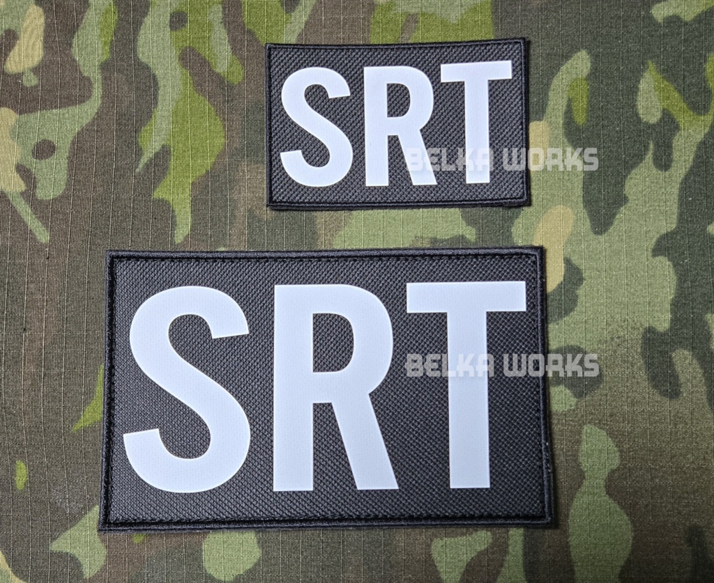 【DTF】SRT パッチ(135mm/ベルクロ付)