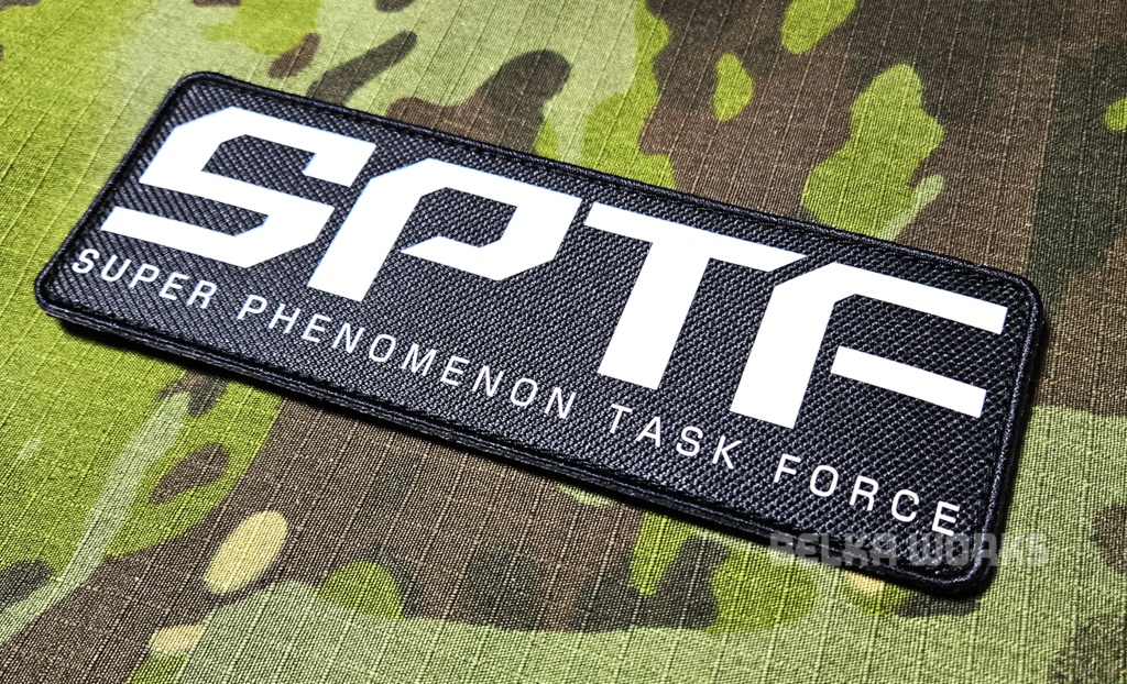 【DTF】特異現象捜査部 フロントパッチ 157mm