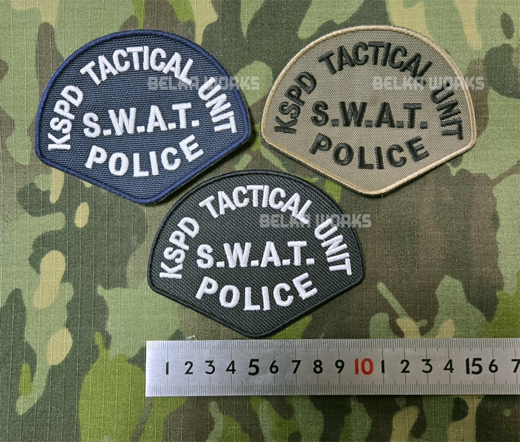 KSPD SWAT アームパッチ(ベルクロ付)