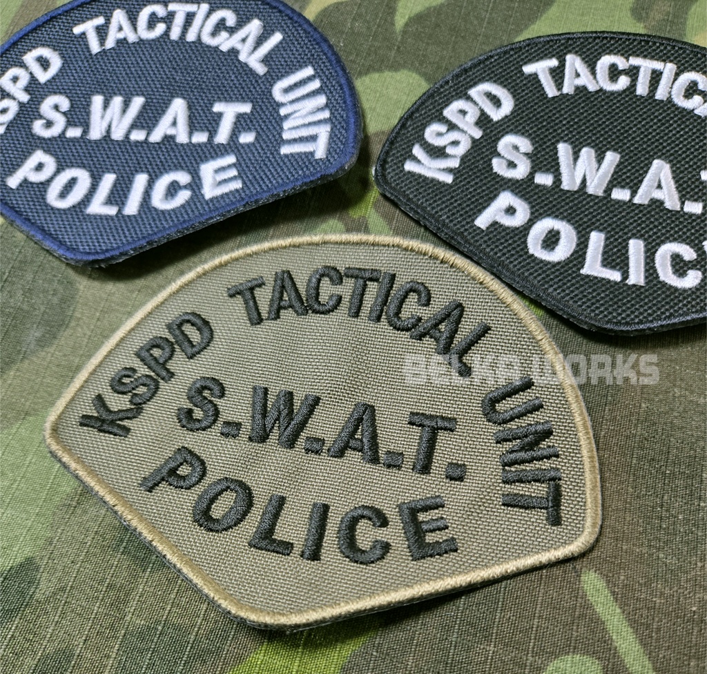KSPD SWAT アームパッチ(ベルクロ付)