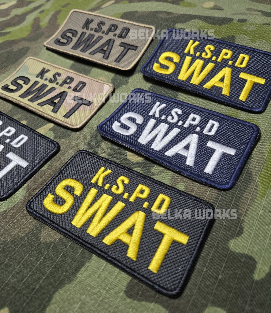 SWAT アクセサリーパッチ(ベルクロ付)