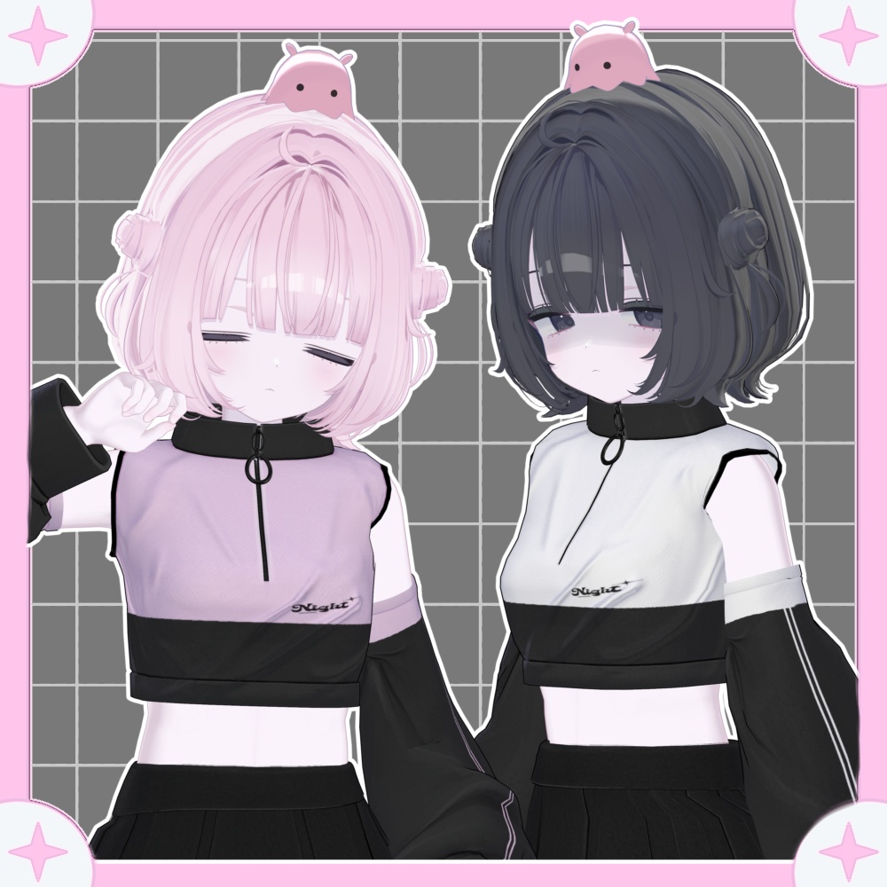 【3日間限定セール!!!!!】 真夜中少女 - Night girl 【6アバター対応】