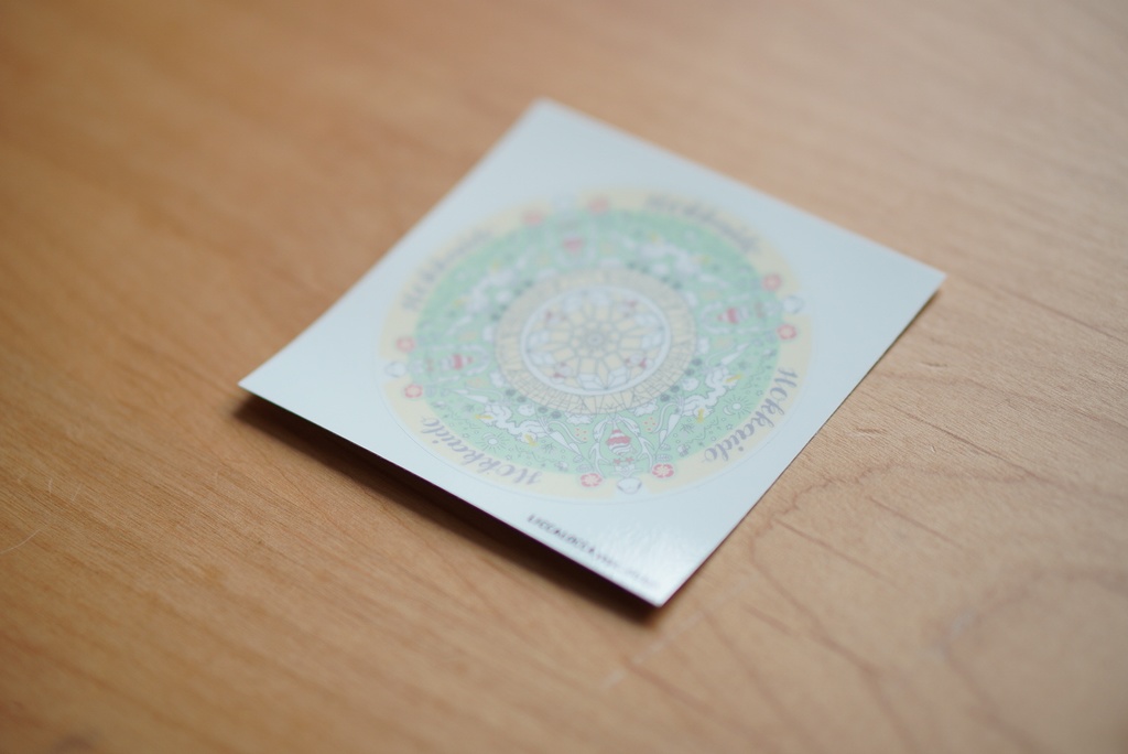 淡色 | 北海道曼荼羅ステッカー