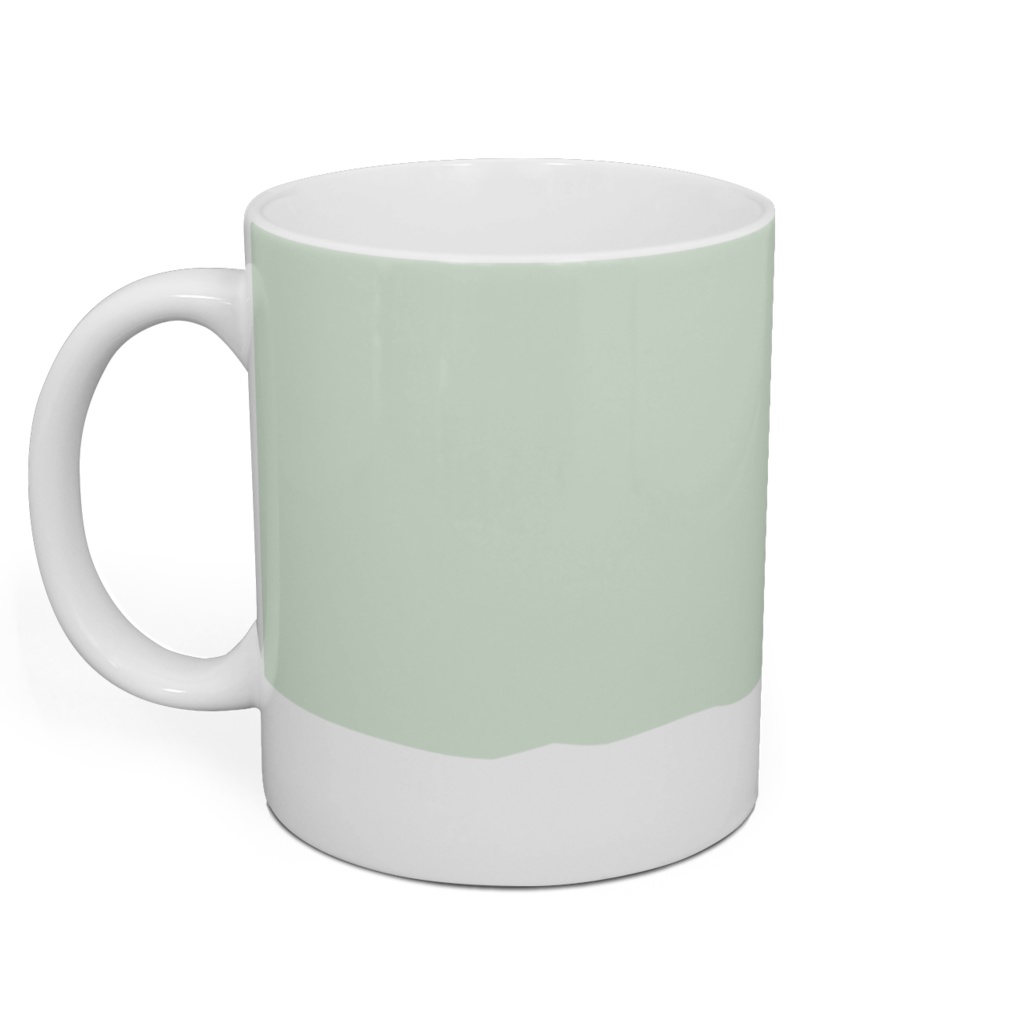 雪に埋まるダンシャクマグカップ