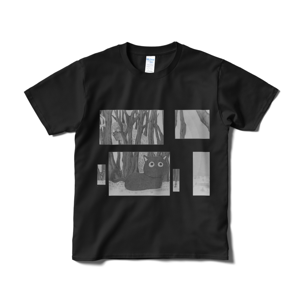 ヤマ様のTシャツ(黒)