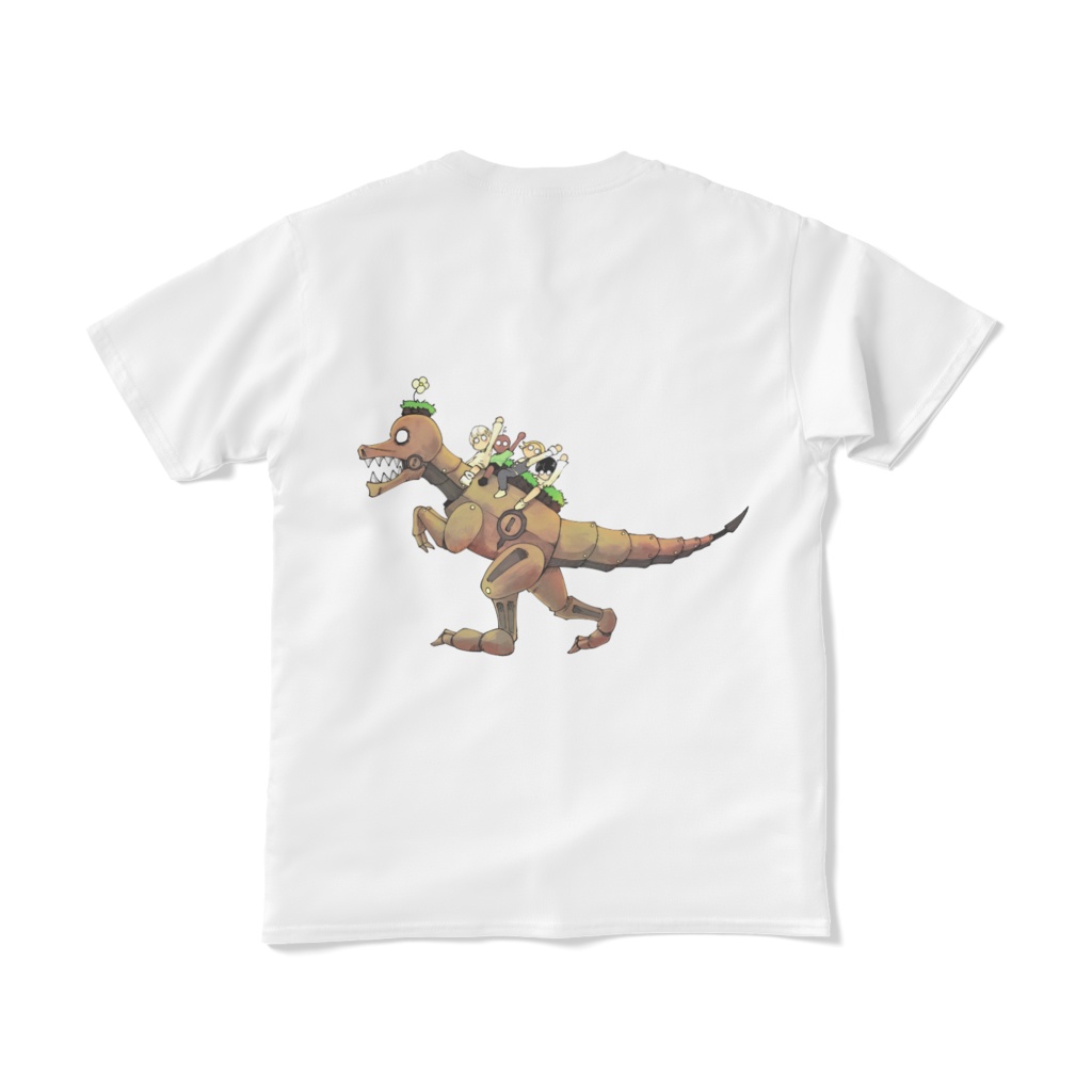 恐竜とおさんぽシャツ