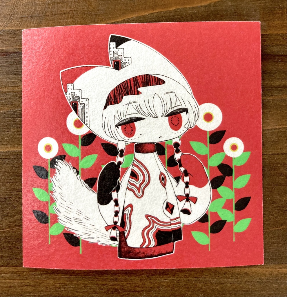 死を手にせよミニグラフィックステッカー