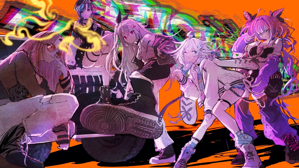 非公式　FLOWGLOW　二次創作