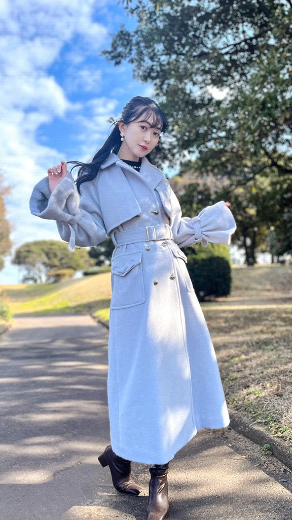 ウールトレンチコート