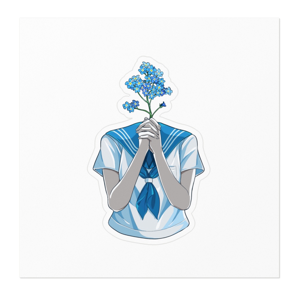 異形頭ステッカー(全4種)