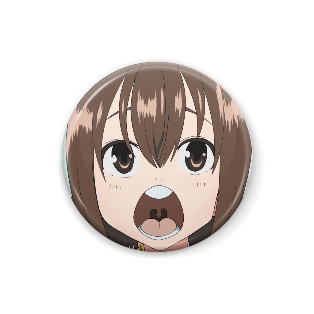 おおきなおくちの雪風缶バッジ