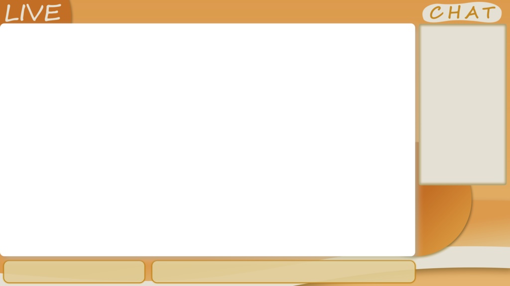 ゲーム実況 配信用オーバーレイ