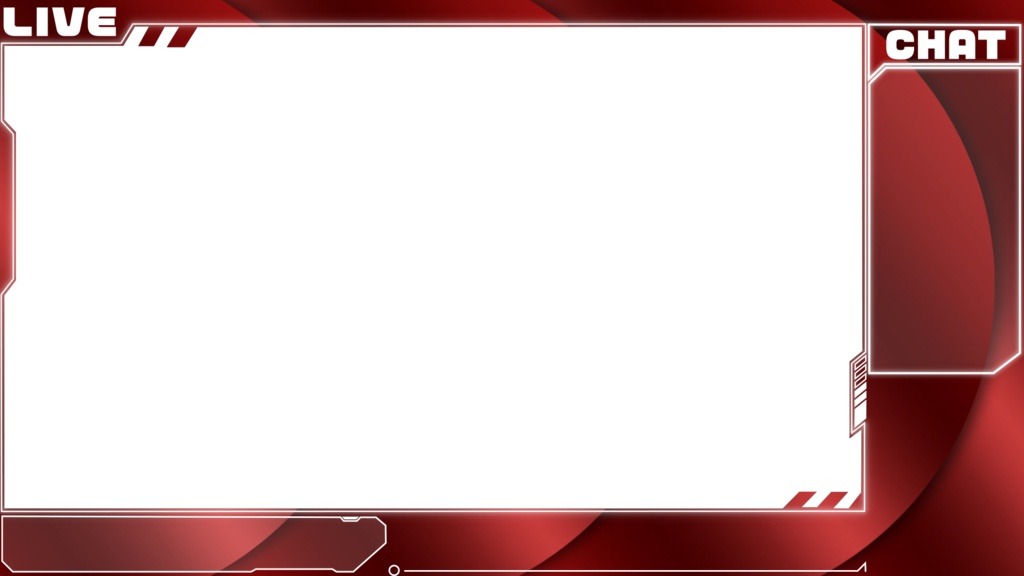 ≪4カラー≫ゲーム実況 配信用オーバーレイ