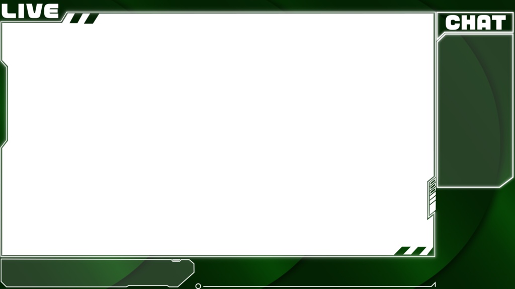 ≪4カラー≫ゲーム実況 配信用オーバーレイ