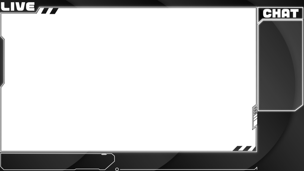 ≪4カラー≫ゲーム実況 配信用オーバーレイ