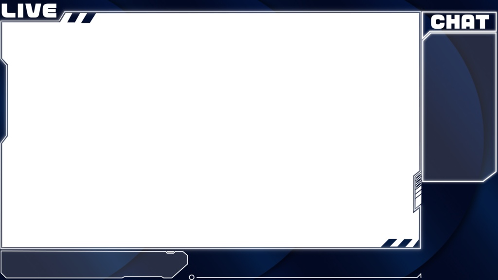 ≪4カラー≫ゲーム実況 配信用オーバーレイ