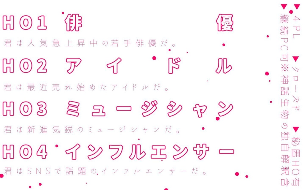 【CoCシナリオ】LOVE LOSS PROCESS