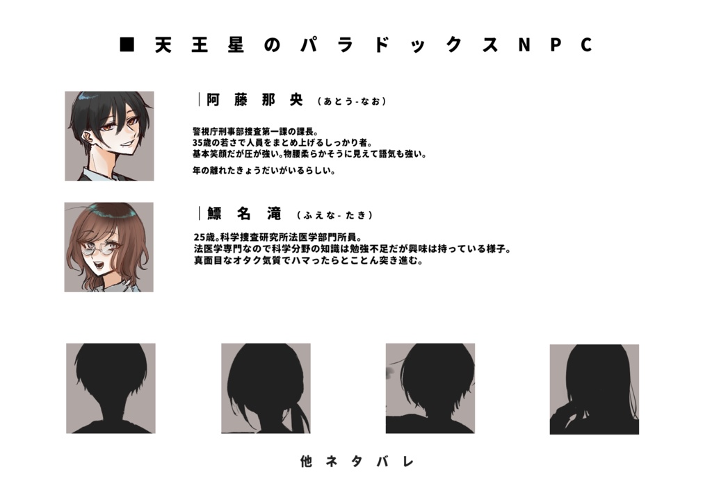 【CoCシナリオ】天王星のパラドックス