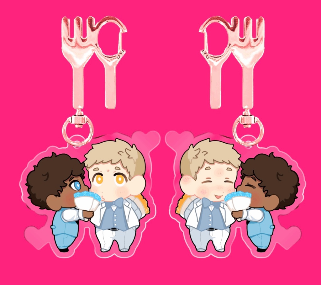 らぶらーぶらぶるアクリルキーホルダー