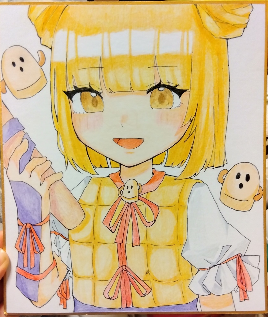 磨弓ちゃん中色紙