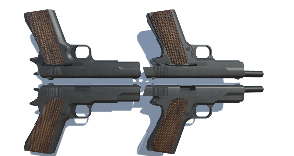 3Dmodel「M1911A1」