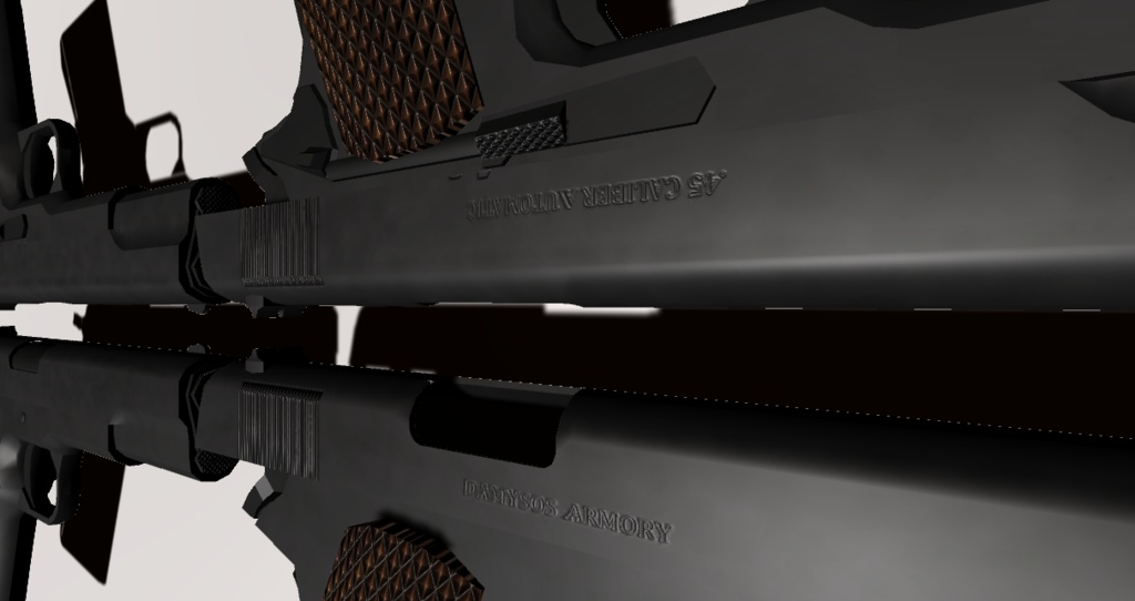 3Dmodel「M1911A1」