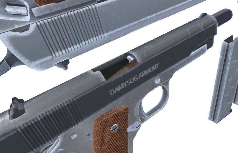 3Dmodel「M1911A1」