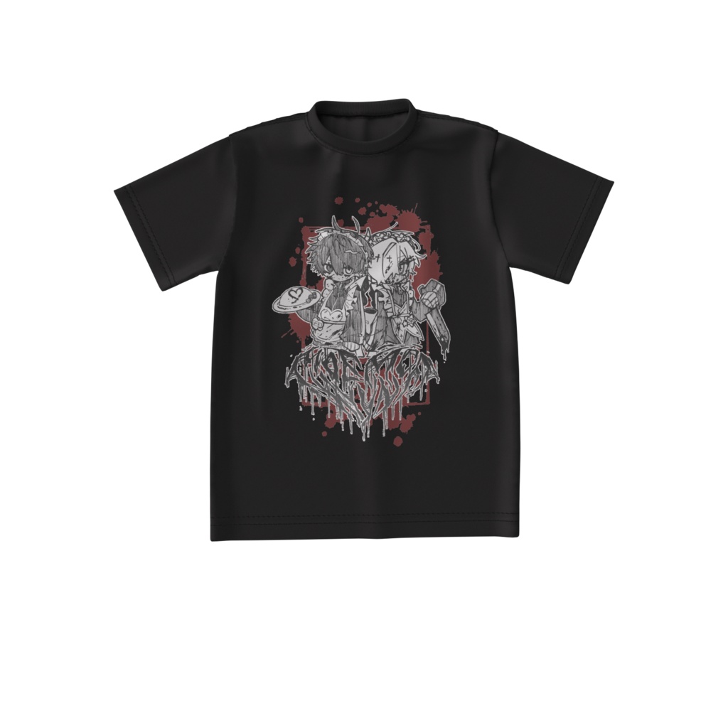 かもづきコラボTシャツBOOTH版