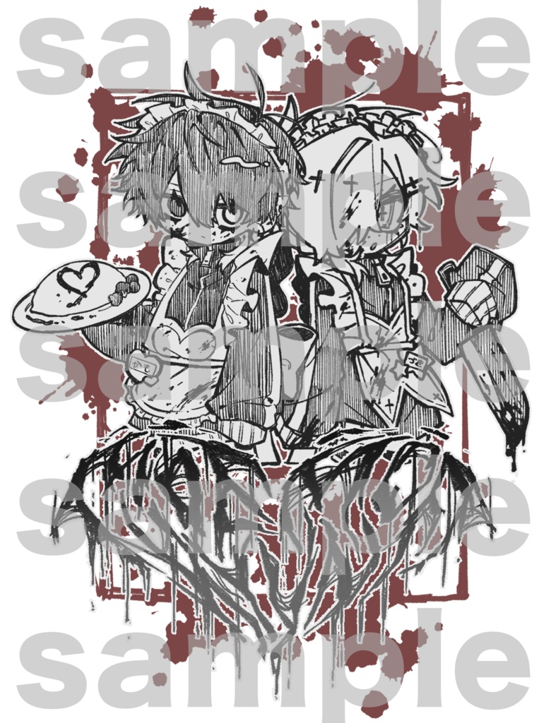 かもづきコラボTシャツBOOTH版