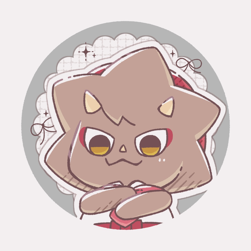 ぷにぷに缶バッジ（はやとぷす）