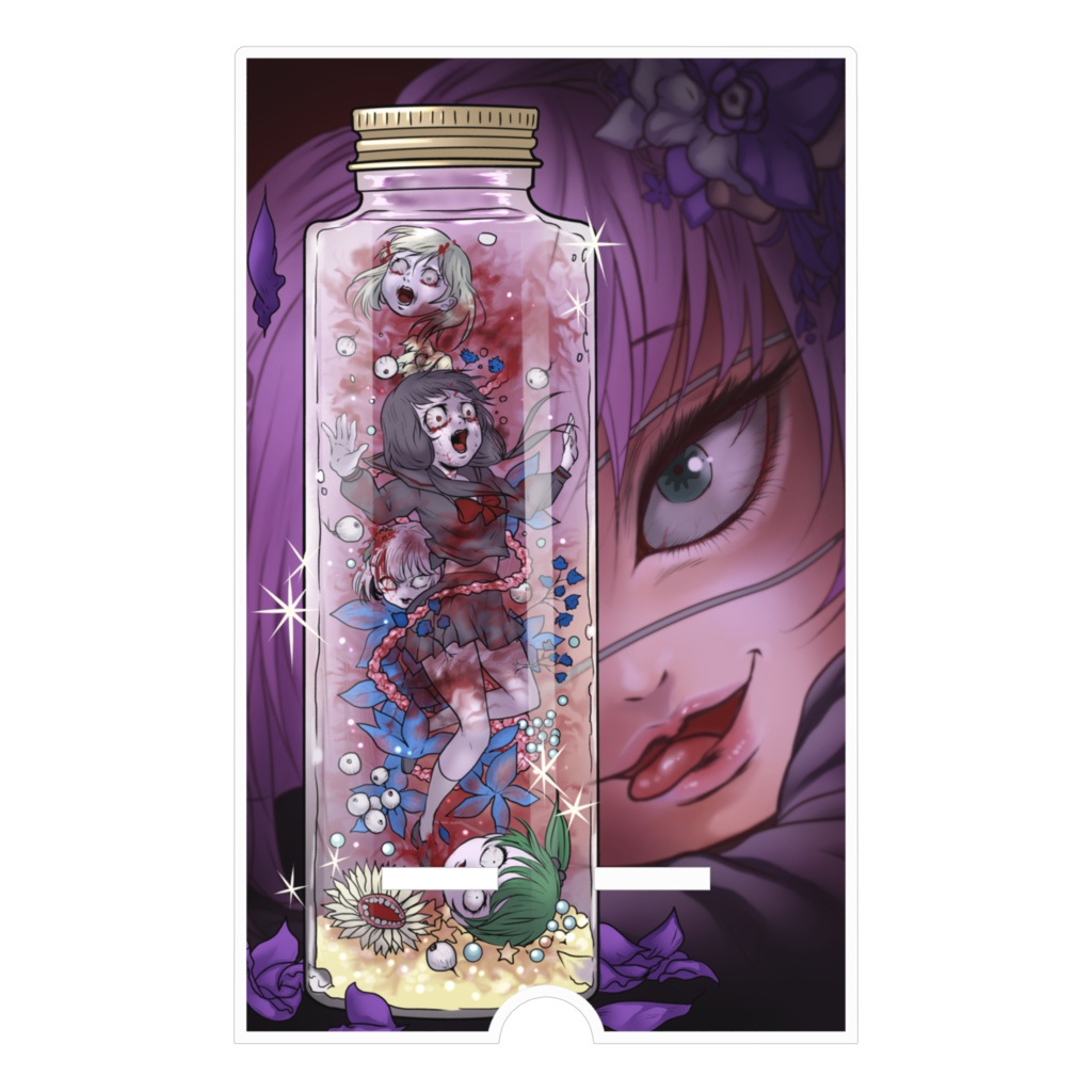 闇子のスマホスタンド