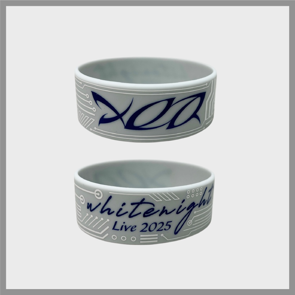 【white night】Rubber band