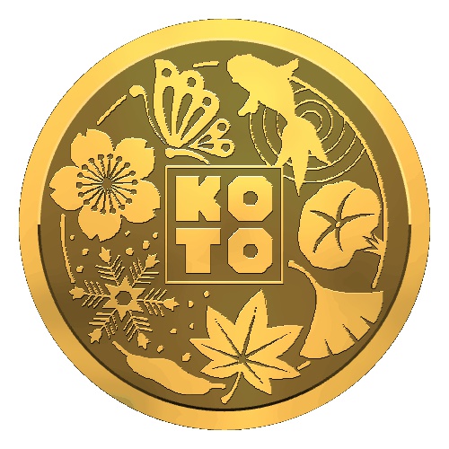 Kotoロゴ、PaintCoin用白黒画像サンプル