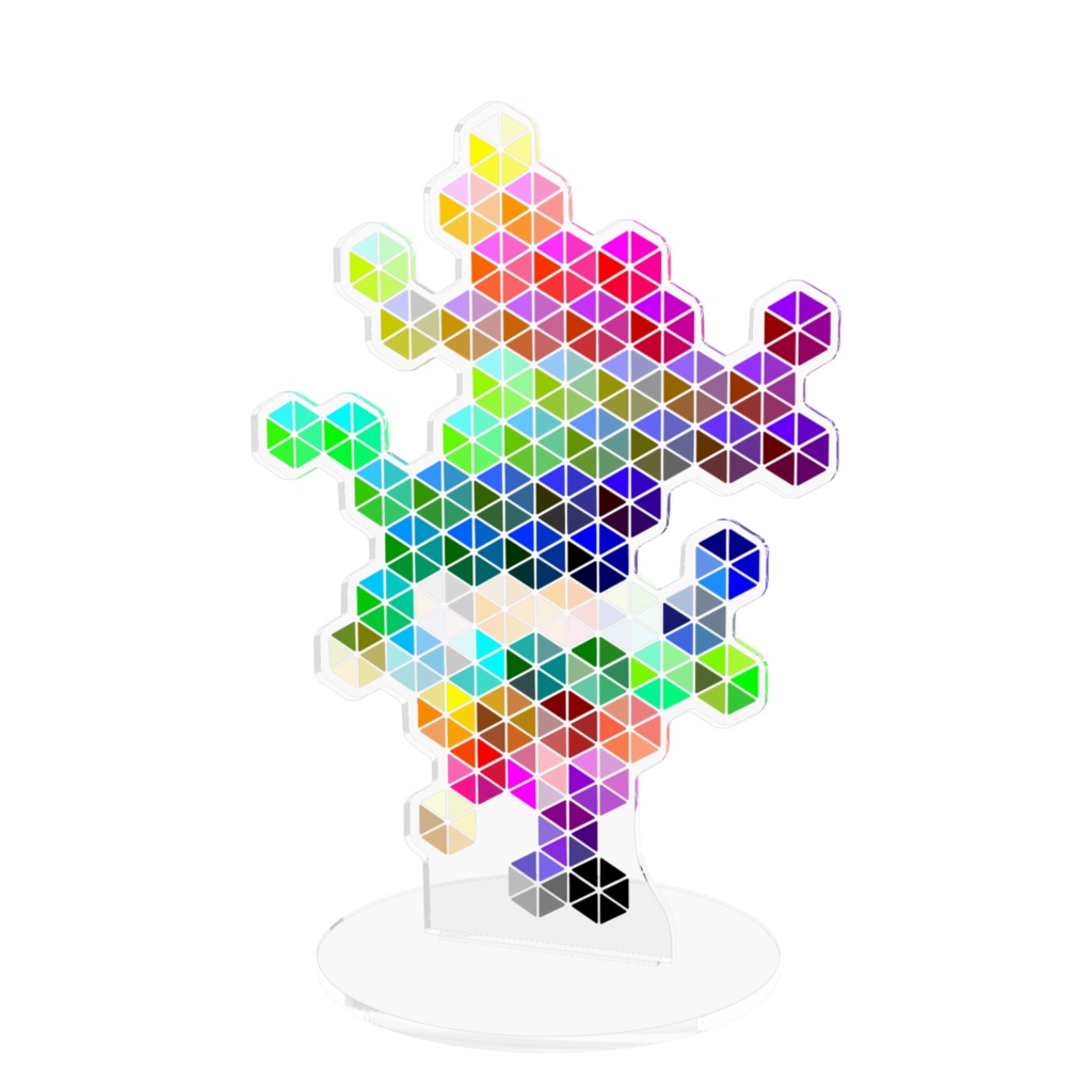 RGB Color Chart/アクリルフィギュア
