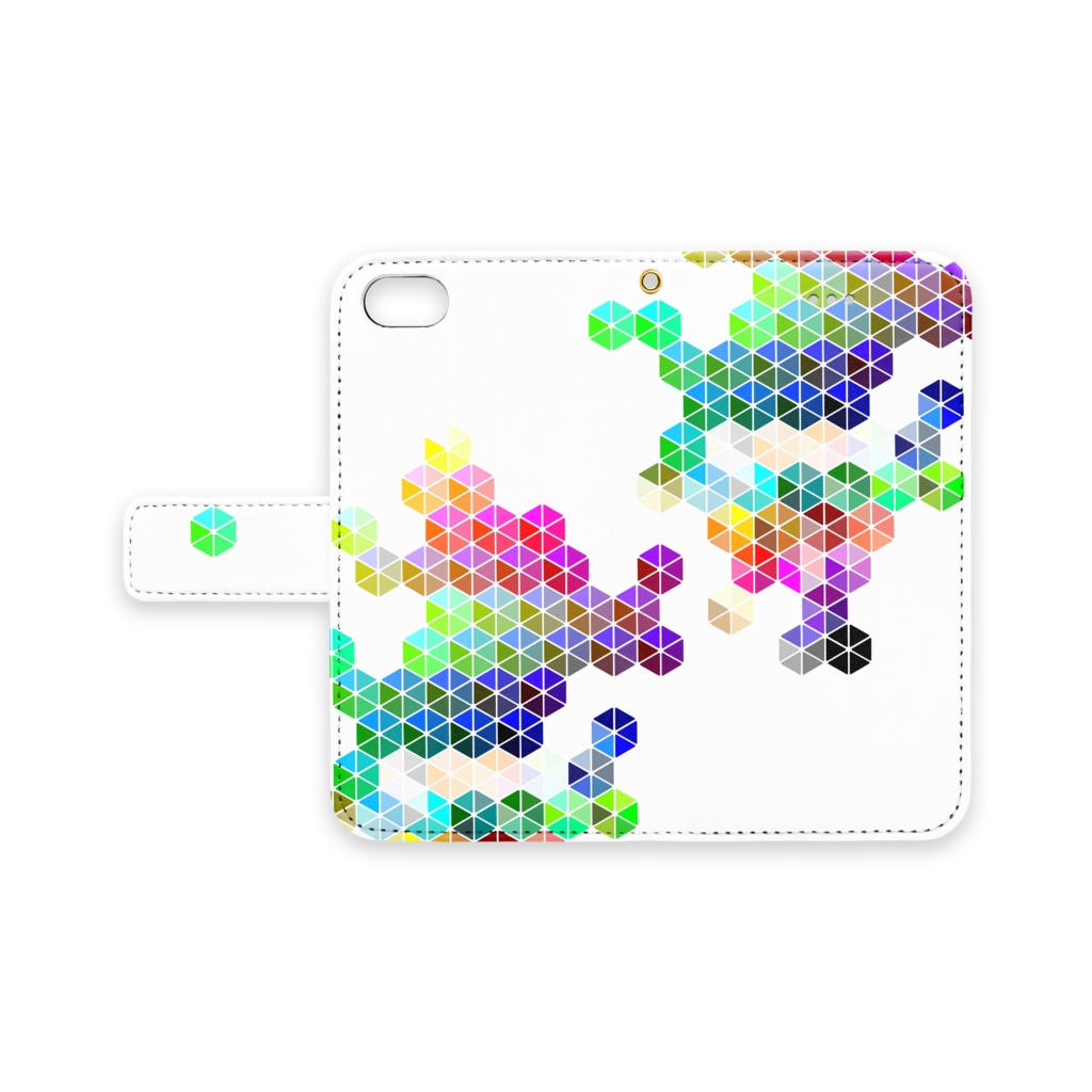 RGB Color Chart/手帳型iPhoneケース