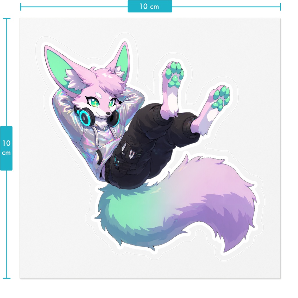 Chill Fox ステッカー