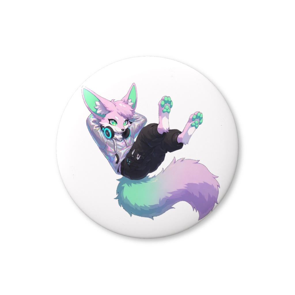 Chill Fox 缶バッジ