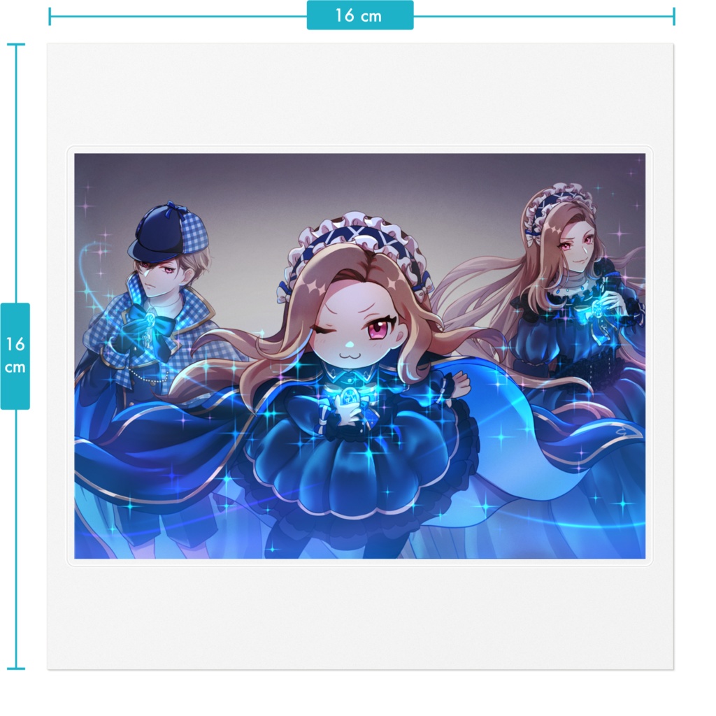 碧衣リン1期キーヴィジュアルステッカー