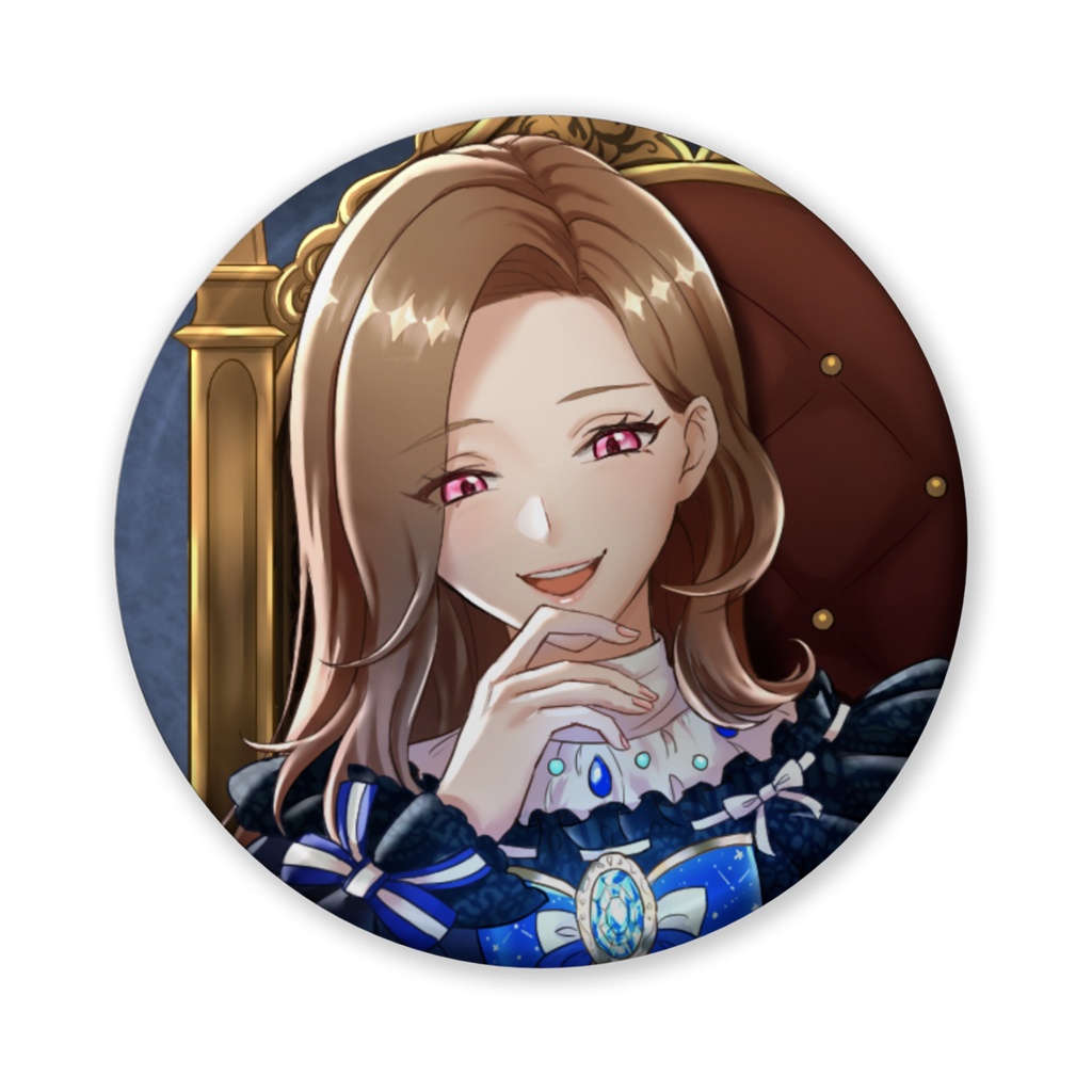 【碧衣リン２周年記念】缶バッジ-レディ