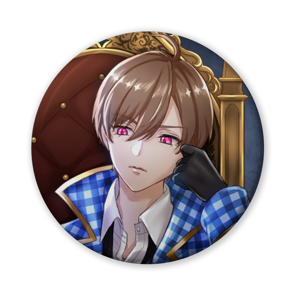 【碧衣リン２周年記念】缶バッジ-リンくん