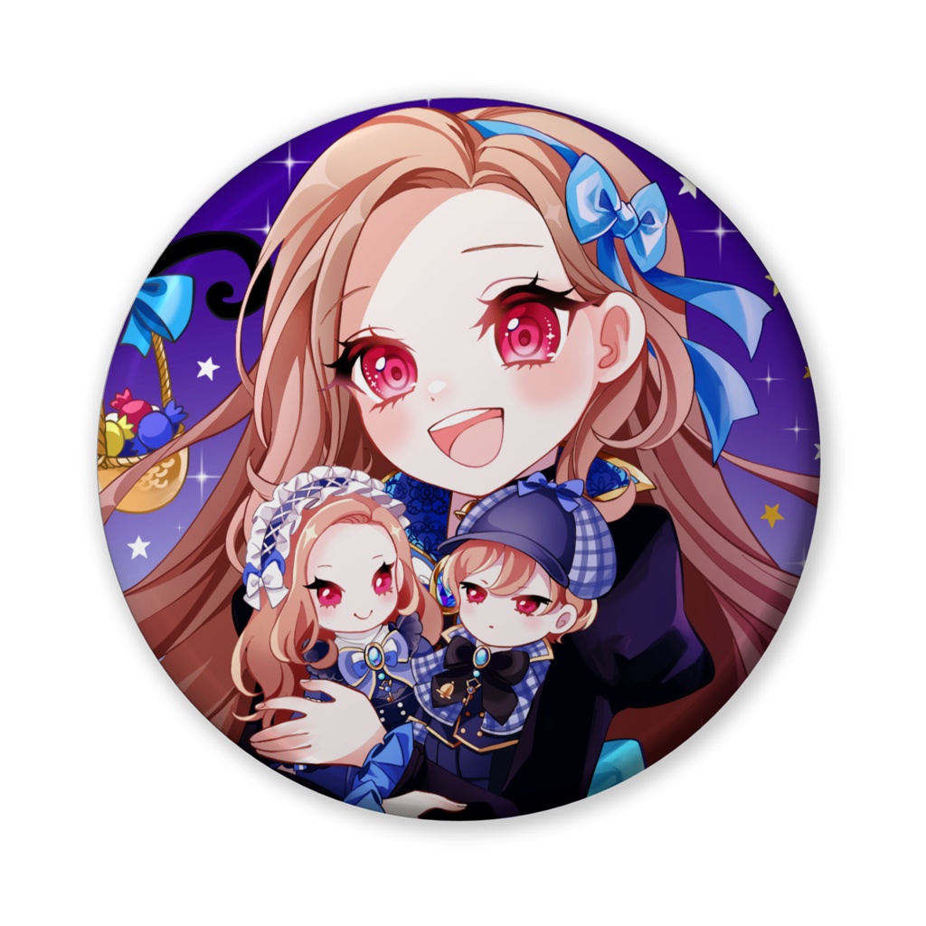 【碧衣リンのハロウィーン2023】缶バッジ