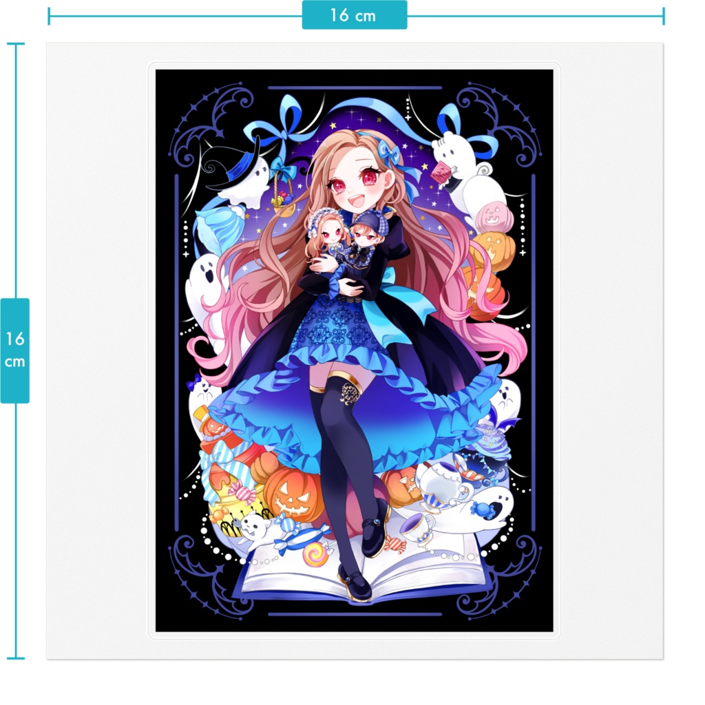 【碧衣リンハロウィーン2023】オリジナルステッカー