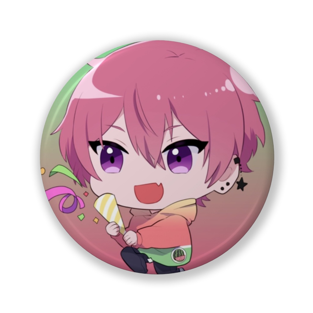 来翔缶バッチ①