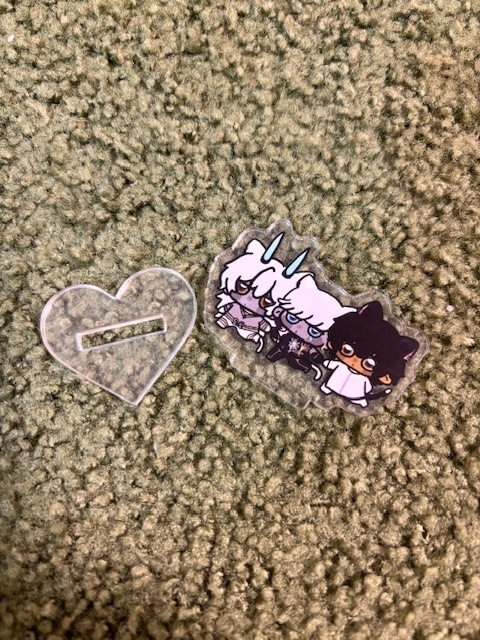 親子アクリルスタンド