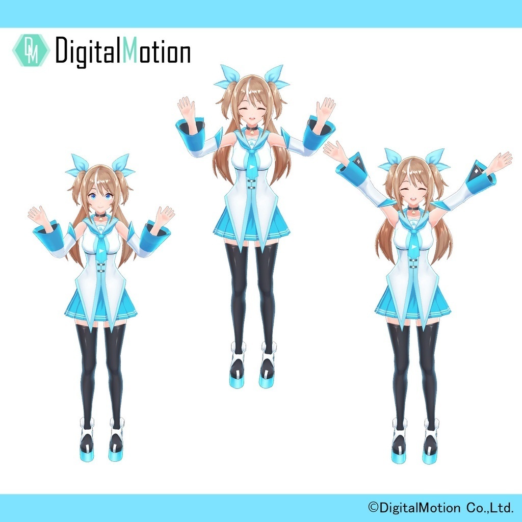 モーションパッケージ第37弾 ”手をふる女性両手（ゆっくり）”