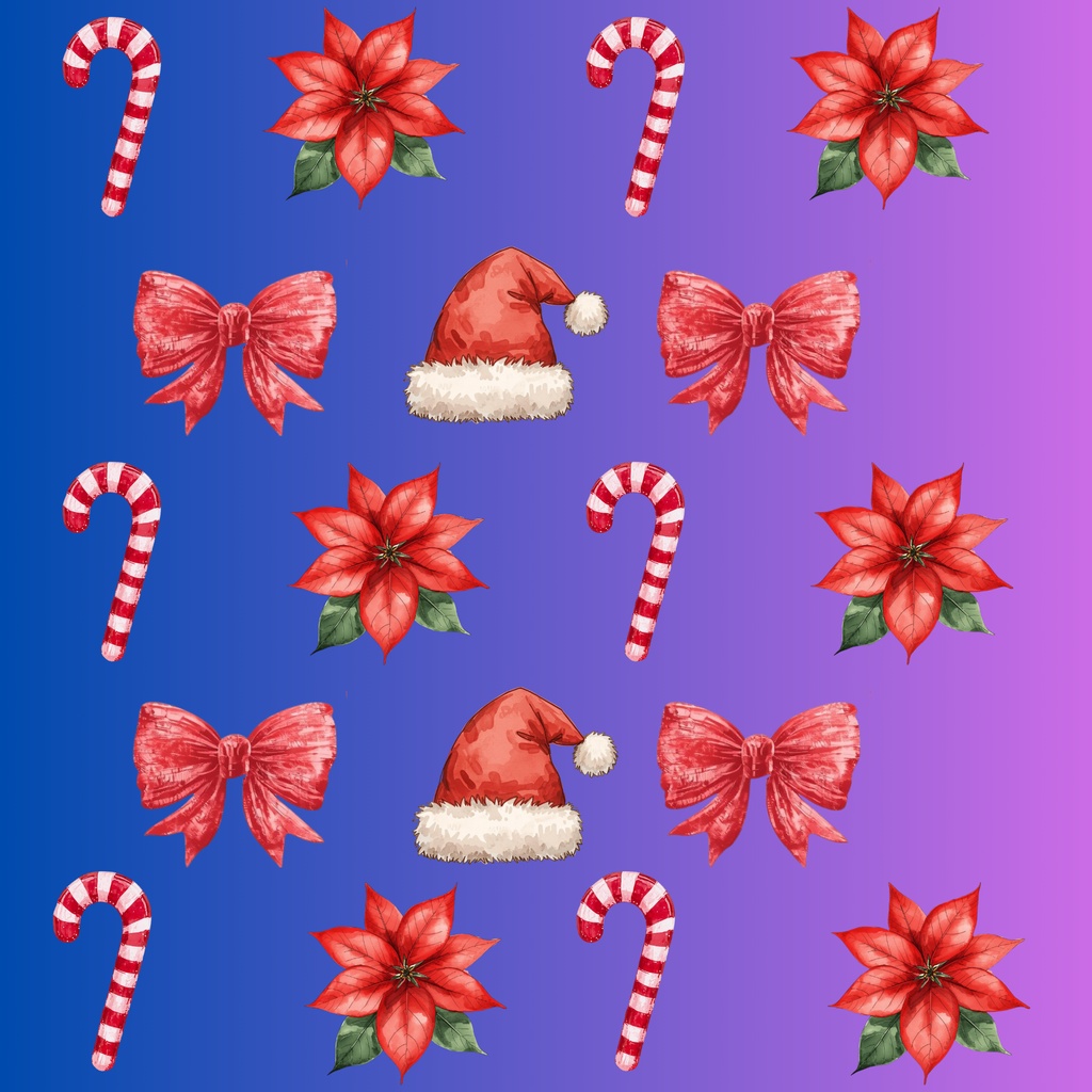 クリスマス系デザインデジタルペーパー